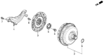 Diagram for Honda Odyssey Torque Converter - 26000-PEA-305