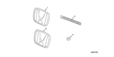 Diagram for 2007 Honda Accord Emblem - 08F20-SDN-100E