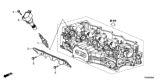 Diagram for 2013 Honda Civic Spark Plug - 12290-R1Z-A01