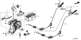 Diagram for Honda Shift Indicator - 54721-TEX-A92ZB