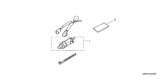 Diagram for 2003 Honda Pilot Cigarette Lighter - 08U25-S0K-202F