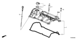 Diagram for 2018 Honda Clarity Plug-In Hybrid Valve Cover - 12310-5R0-003