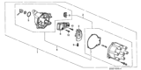Diagram for 1998 Honda Accord Ignition Control Module - 30120-P8A-A01