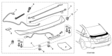 Diagram for 2015 Honda Accord Spoiler - 08F13-T2A-142