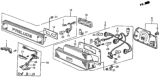 Diagram for Honda Prelude Brake Light - 33500-SF0-641