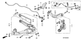 Diagram for 2007 Honda Civic Steering Knuckle - 52210-SNC-J00