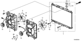 Diagram for Honda CR-V Radiator - 19010-R5A-A51