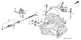 Diagram for 1990 Honda Accord Shift Cable - 54315-SM4-986