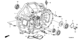 Diagram for 2008 Honda Accord Bellhousing - 21000-RAP-315