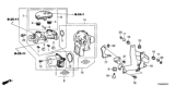 Diagram for 2021 Honda Accord Hybrid Brake Master Cylinder Reservoir - 46806-T3Z-A00