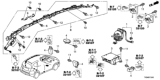 Diagram for 2014 Honda Fit EV Air Bag Control Module - 77960-TX9-A01