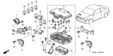 Diagram for 2001 Honda Civic Relay Block - 38250-S5P-A01