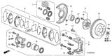 Diagram for 2008 Honda Fit Brake Pad Set - 45022-SLN-A02