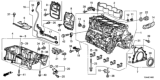 Diagram for 2018 Honda Fit Engine Block - 11000-5R1-811