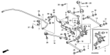 Diagram for Honda Accord Sway Bar Bushing - 52306-SDB-A02