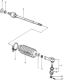 Diagram for 1982 Honda Civic Rack and Pinion Boot - 53537-SA0-000