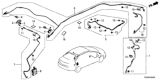 Diagram for Honda Civic Antenna Cable - 39160-TR0-A12