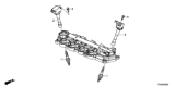 Diagram for 2013 Honda Civic Ignition Coil - 30521-RBJ-S01