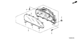 Diagram for 2012 Honda Accord Instrument Cluster - 78100-TA0-A43