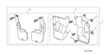 Diagram for 2011 Honda Element Mud Flaps - 08P08-SCV-1C0R1