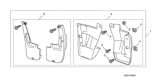 Diagram for 2010 Honda Element Mud Flaps - 08P08-SCV-1C0R1