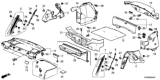 Diagram for 2015 Honda Accord Brake Light - 34270-T2A-A01