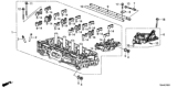 Diagram for 2021 Honda Civic Cylinder Head - 12100-5BA-A00