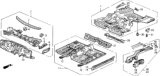 Diagram for Honda Prelude Dash Panels - 61100-SF1-A01ZZ