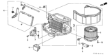 Diagram for Honda Odyssey Blower Motor - 79310-SX0-A01