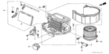 Diagram for 1995 Honda Odyssey Blower Motor - 79310-SX0-A01