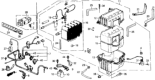 Diagram for Honda Civic Evaporator - 80210-SH3-A01