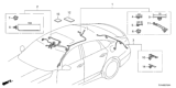 Diagram for Honda Sunroof Cable - 32156-TVA-C60