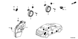 Diagram for 2021 Honda Civic Car Speakers - 39140-TEA-A01