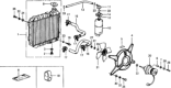 Diagram for 1978 Honda Civic Cooling Hose - 19501-657-921