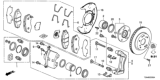 Diagram for 2014 Honda Accord Hybrid Wheel Stud - 90113-STK-A01