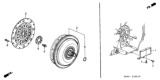 Diagram for Honda Torque Converter - 26000-P8C-315