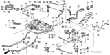 Diagram for 1999 Honda Civic Fuel Pump - 17040-S04-G31