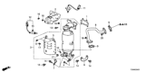 Diagram for Honda Accord Hybrid Catalytic Converter - 18150-5K1-A10