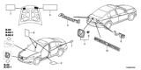 Diagram for 2011 Honda Accord Emblem - 75722-TA0-A01