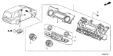 Diagram for 2013 Honda Odyssey Blower Control Switches - 79600-TK8-A42ZA