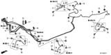 Diagram for Honda CR-Z Brake Line - 46376-SZT-A01