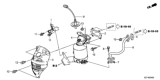 Diagram for 2011 Honda CR-Z Oxygen Sensor - 36531-RTW-003