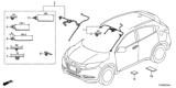 Diagram for 2021 Honda HR-V Sunroof Cable - 32159-T7S-A30