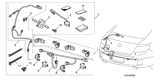 Diagram for 2017 Honda Accord Parking Assist Distance Sensor - 08V67-T3L-120K