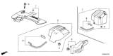 Diagram for 2013 Honda Accord Engine Cover - 12500-5A2-A01