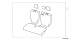 Diagram for 2019 Honda Pilot Seat Cover - 08P32-TG7-110D