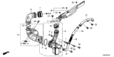 Diagram for 2014 Honda Civic Air Intake Coupling - 17251-RX0-A00