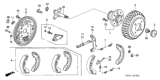 Diagram for Honda Insight Spindle Nut - 90305-S50-003