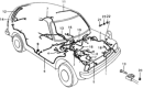 Diagram for 1978 Honda Civic Fuel Pump Wiring Harness - 32170-663-000