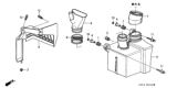 Diagram for 2004 Honda Odyssey Air Intake Coupling - 17243-P8F-A10